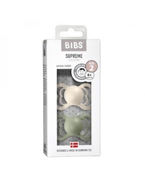 BIBS Supreme - 2er Pack,  Gr. 2 (Ab Mon.), Symmetrisch - Latex