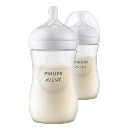 Philips Avent, Natural Response Milchflasche, 260 ml, 2er-Set Ab 1 Mon Philips Avent, Natural Response Milchflasche, 260 ml, 2er-Set Ab 1 Mon