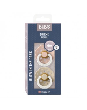 BIBS Boheme - 2er Set,  Gr. 2 (6+ Mon.), Rund - Latex