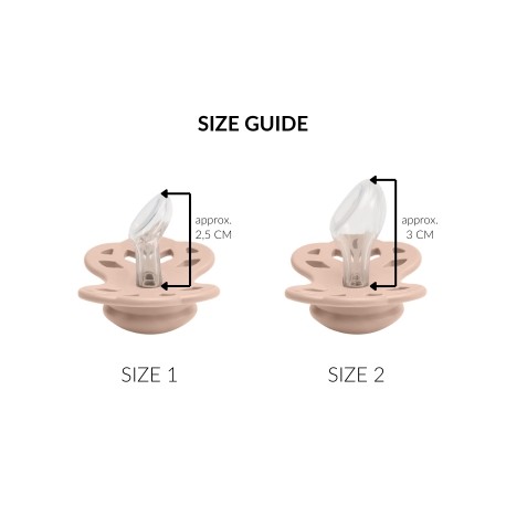 BIBS Infinity 2er-Set, Gr. 2 (6+ Mon.), Anatomisch - Silikon