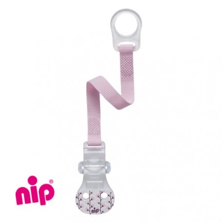 NIP - Attache-tétine, Rose NIP - Attache-tétine, Rose