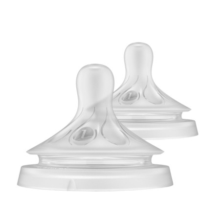 Philips Avent, Natural Response lot de 2 tétines de biberon, ge 0m Philips Avent, Natural Response lot de 2 tétines de biberon, ge 0m