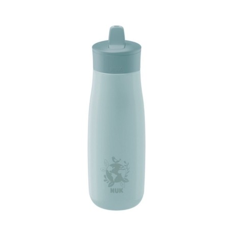 NUK, Mini Me Flip, Drinkfles - Staal, 2 in 1, 12+m - 500 ml NUK, Mini Me Flip, Drinkfles - Staal, 2 in 1, 12+m - 500 ml