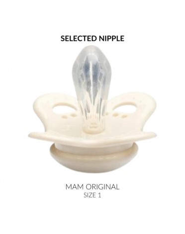 MAM Original,  Size 1 (0-6m), Anatomique - Silicone, Tétine personnalisée