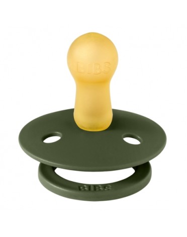 BIBS Colour, Maat 2 (6+ maanden), Rond - Latex, Speen met naam , 5-pack