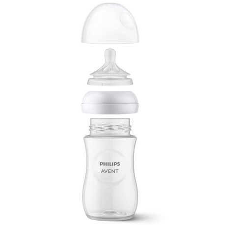 Philips Avent, Natural Response Milchflasche, 260 ml, 2er-Set Ab 1 Mon