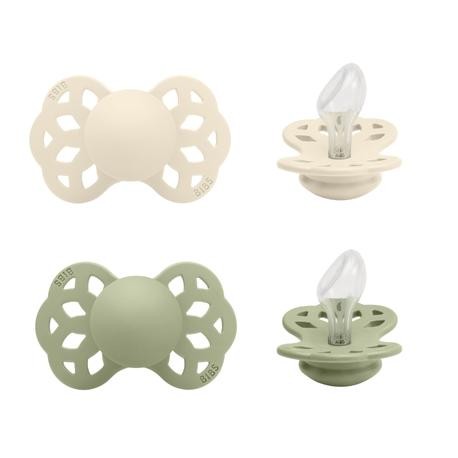 BIBS Infinity 2er-Set, Gr. 2 (6+ Mon.), Anatomisch - Silikon BIBS Infinity 2er-Set, Gr. 2 (6+ Mon.), Anatomisch - Silikon