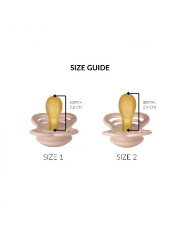 BIBS Supreme - 2er Pack,  Gr. 2 (Ab 6 Mon.), Symmetrisch - Latex