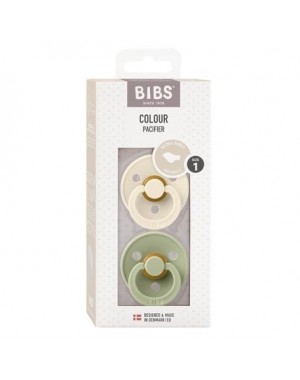 BIBS Colour - 2 kpl,  Koko 1 (0–6 kk), Anatominen - Lateksi