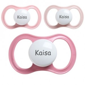 Esska Happy Night, Koko 2 (yli 6 kk), Symmetrinen – Lateksi, Nimitutit