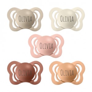 BIBS Couture, Koko 1 (0–6 kk), Anatominen – Silikoni, Tutti nimellä , 5-pakka