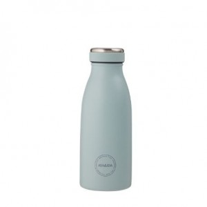 Aya&Ida,  Drinkfles, Drinkfles met deksel, 350 ml, Mint Groen