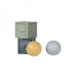 LITTLE DUTCH, Badspeelset , Met kubussen en ballen, 4 delen