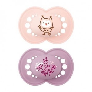 MAM Original 2 pak, Maat 3 (16-36 maanden), Symmetrisch - Silicone