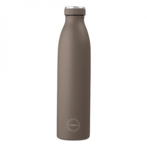 Aya&Ida,  Drinkfles, Drikkeflaske med låg, 1000 ml, Driftwood
