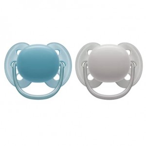 PHILIPS AVENT Ultra Soft - 2 stucks, Maat 2 (6-18 maanden), Symmetrisch - siliconen