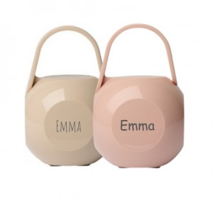 Fopspeendoos met naam, 2-pack, Verschillende kleuren beschikbaar