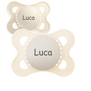 MAM Original,  Maat 1 (0-6m), Symmetrisch - Silicone, Gepersonaliseerde spenen