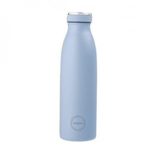 Aya&Ida,  Drinking Bottle, Drikkeflaske med lokk, 500 ml, Powder Blue