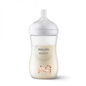 Philips Avent, Natural Response tåteflaske, 260 ml, Str. 1+ mnd