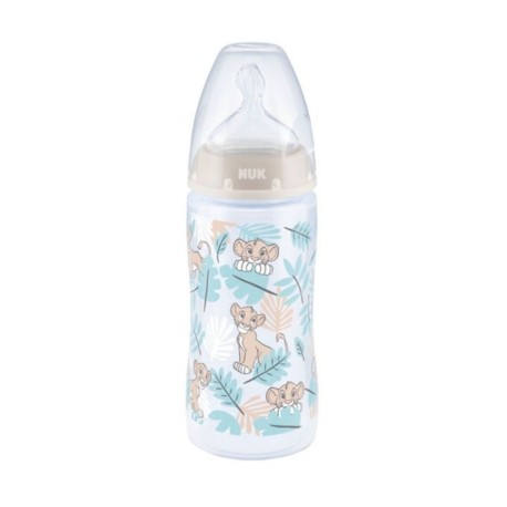 NUK First Choice, Tåteflakse, 300 ml, Lion King NUK First Choice, Tåteflakse, 300 ml, Lion King